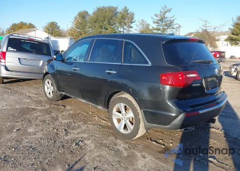 2010 Acura Mdx из США, поврежденный, VIN 2HNYD2H29AH525574